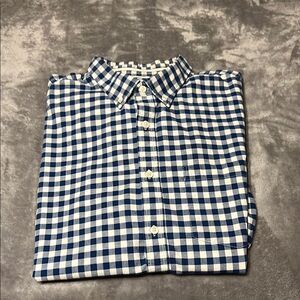 Old Navy Blue Checkered Men's Shirt